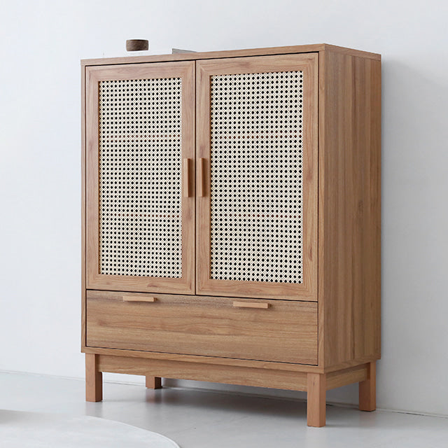 BENTAN ラタンドア引出し付き収納チェスト|90113