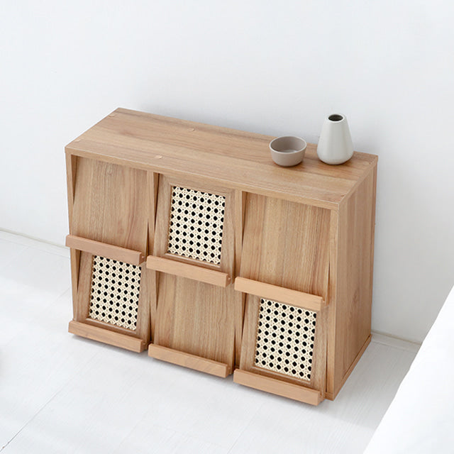 BENTAN ラタン収納|6扉横型