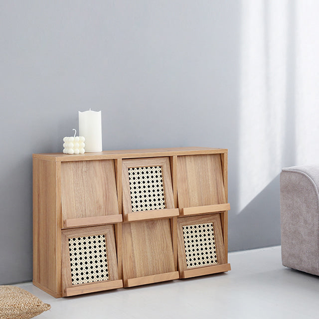 BENTAN ラタン収納|6扉横型