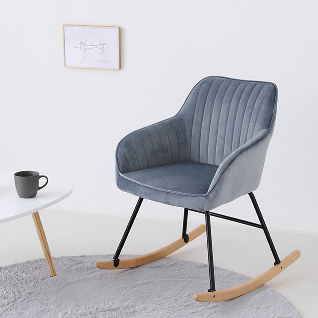 GAIL ベルベットロッキングチェア