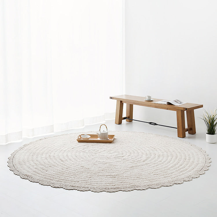 SUNFLOW 円形レースラグ