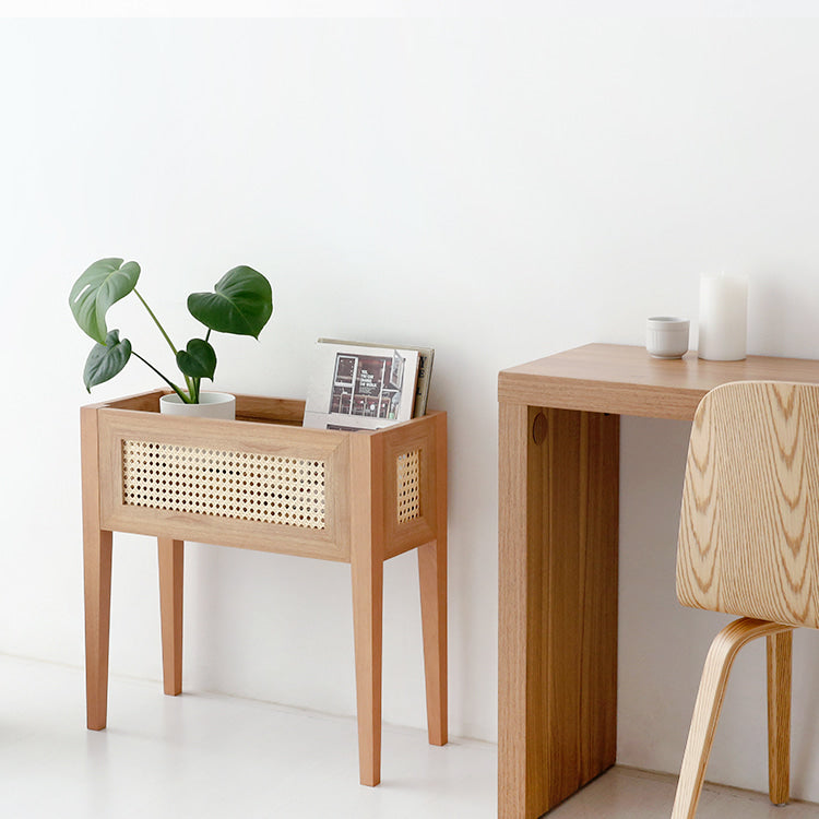 BENTAN ラタン製マガジンラック|プランター・植木鉢カバー