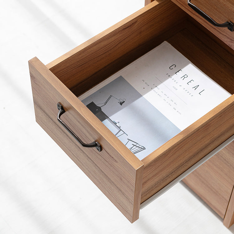 LETANTO ガラストップ 引き出し付きデスク