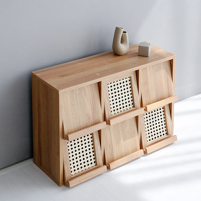 BENTAN ラタン収納|6扉横型