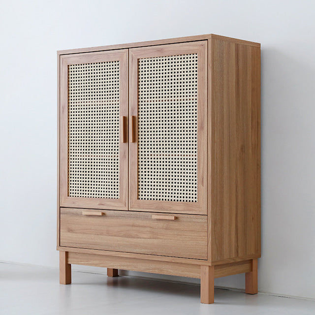 BENTAN ラタンドア引出し付き収納チェスト|90113