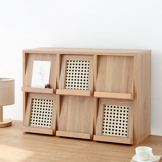 BENTAN ラタン収納|6扉横型