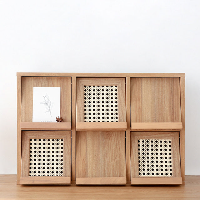 BENTAN ラタン収納|6扉横型