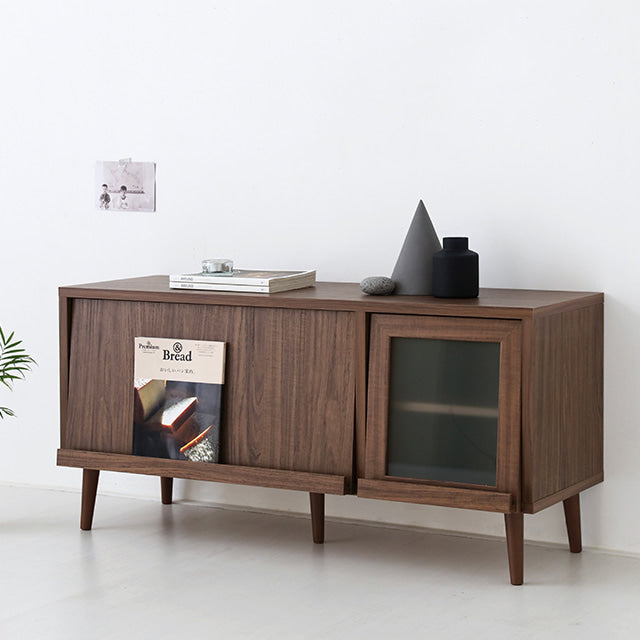 FILMON 2ドアガラスドアTVボード|58120