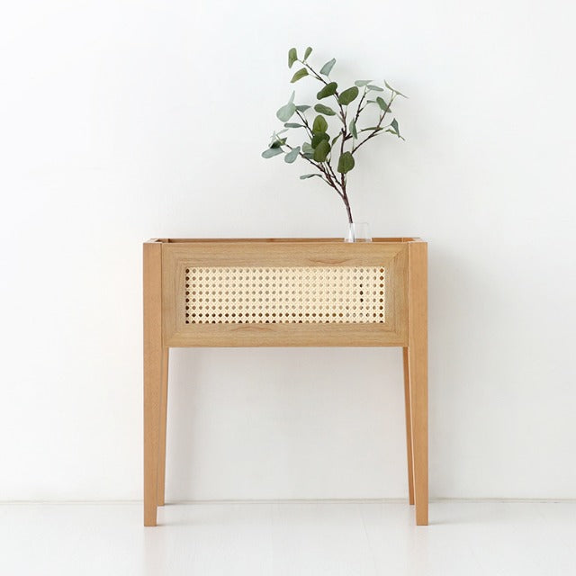 BENTAN ラタン製マガジンラック|プランター・植木鉢カバー