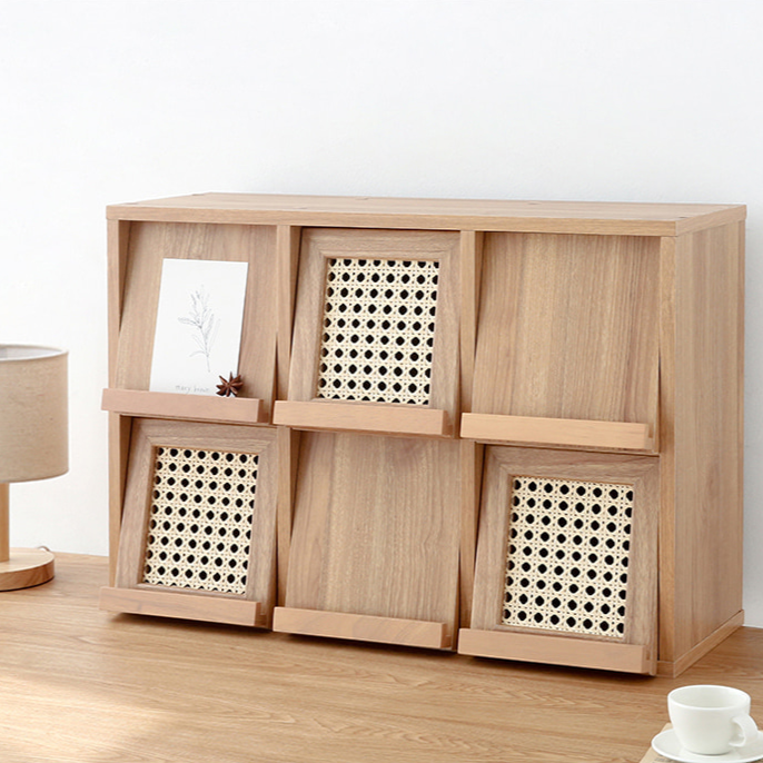 BENTAN ラタン収納|6扉横型