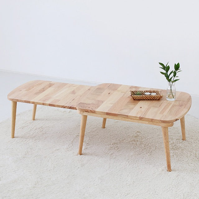 PONDU 伸縮型リビングテーブル|折りたたみテーブル