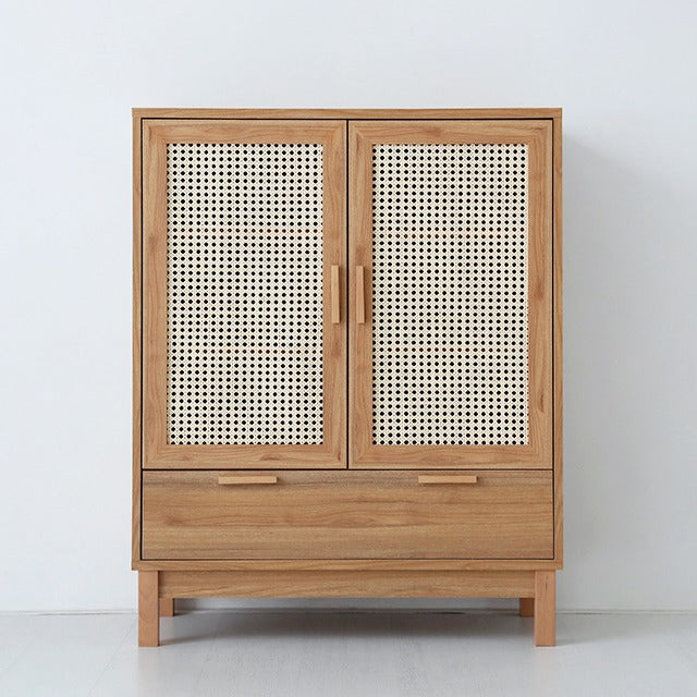 BENTAN ラタンドア引出し付き収納チェスト|90113