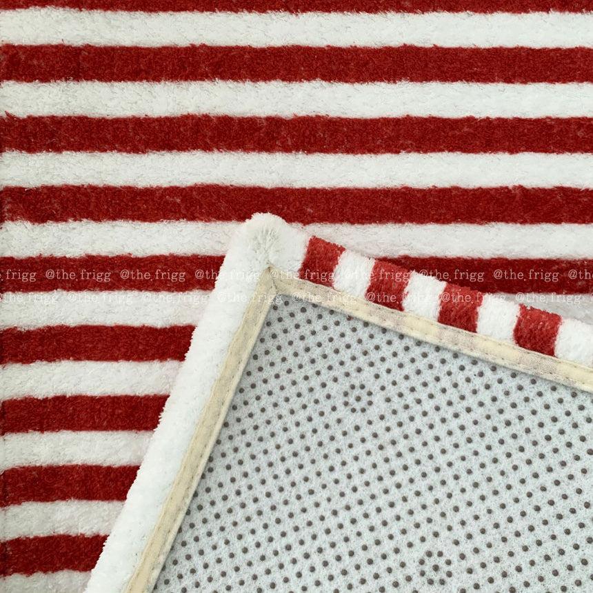 ストライプマルチマット|レッド・ブルー