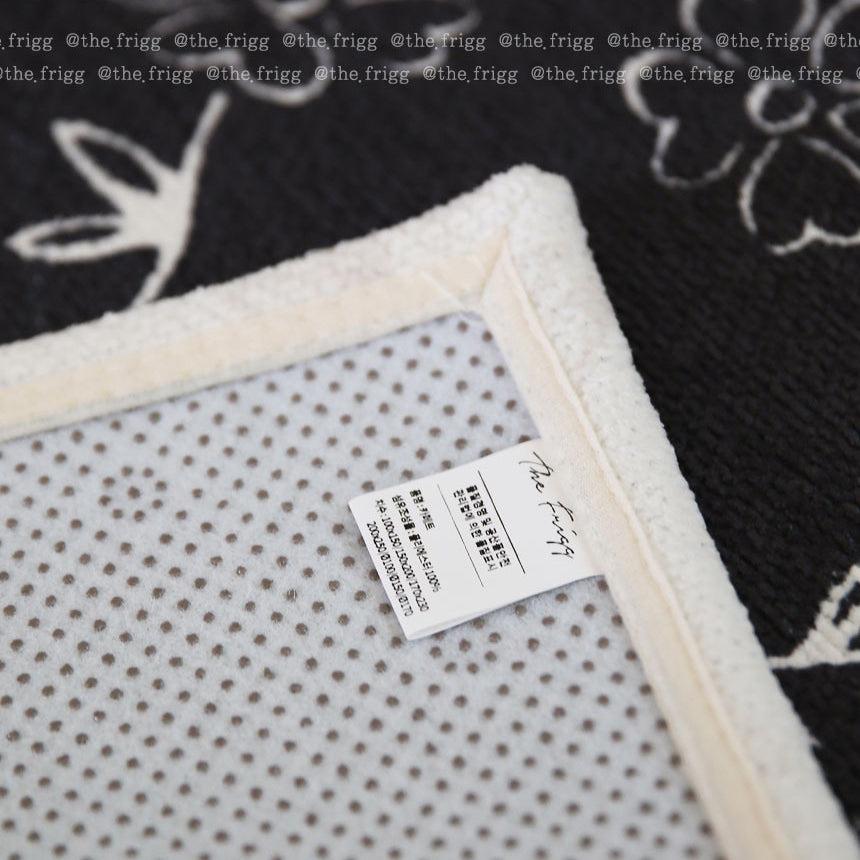 フローラルパターンランナーラグ|フラワーラグ