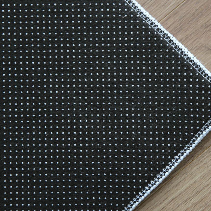 ジオメトリックデザインラグ|洗えるラグ