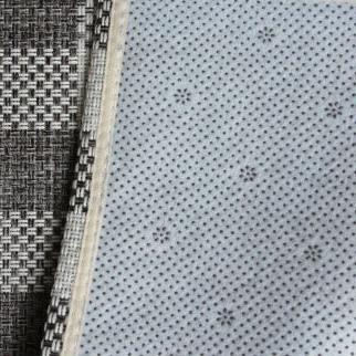 マルコチェックジャガードラグ|洗えるラグ