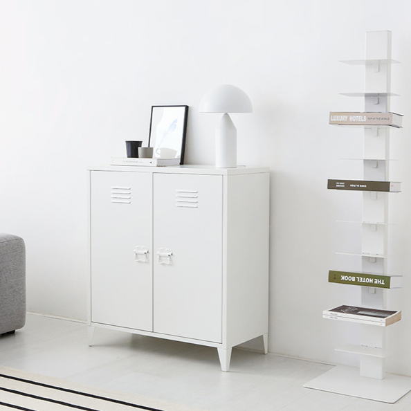 MKB アンティークスチールキャビネット|2ドア