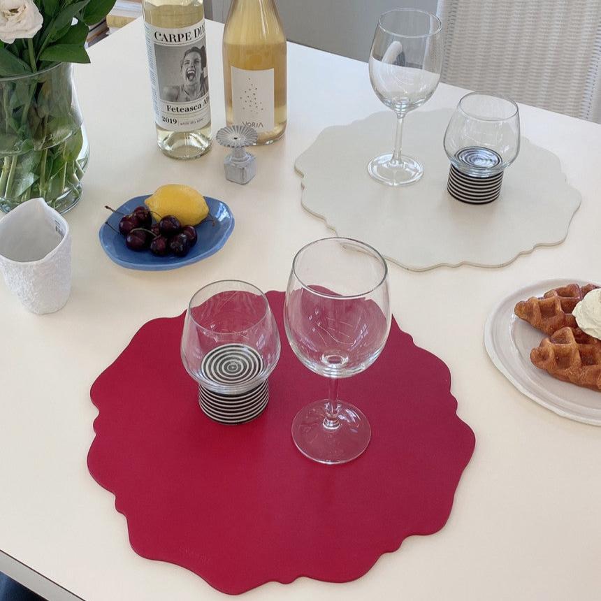 レザーテーブルマット 7種|ランチョンマット