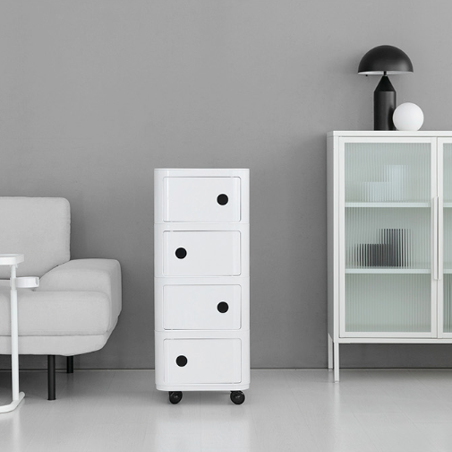 BINGEURI 移動式4段収納|A型