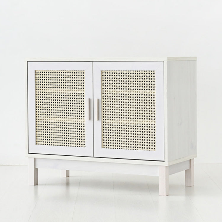 BENTAN 2ドア ラタンドア収納キャビネット|9073