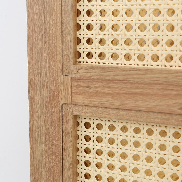 BENTAN ラタンデザインパーテーション|3連