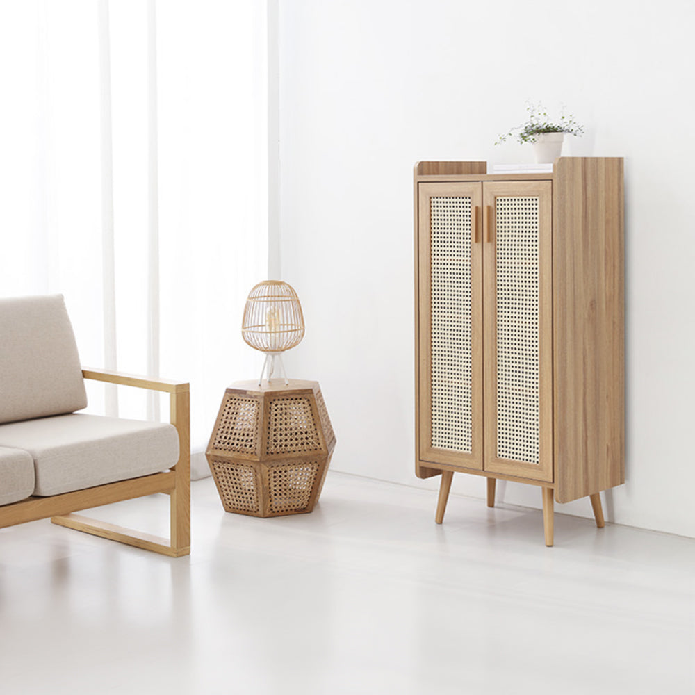 BENTAN ラタンドアハイキャビネット