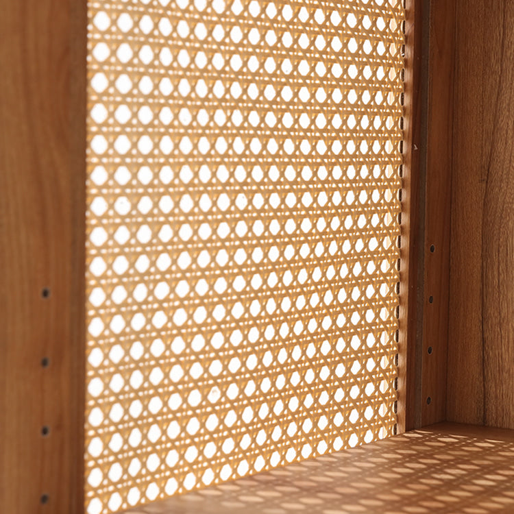 BENTAN オープン型ラタンシェルフ|4段