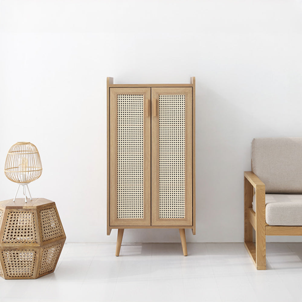 BENTAN ラタンドアハイキャビネット