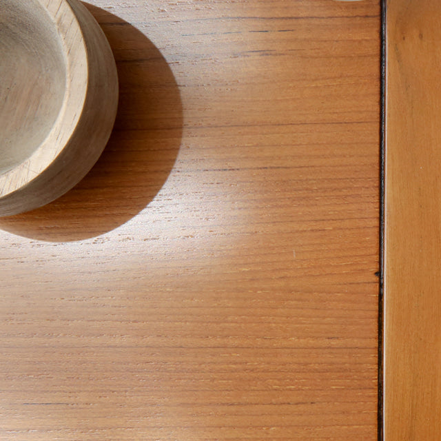 CESBON 引き出し付きラタンサイドテーブル|4538