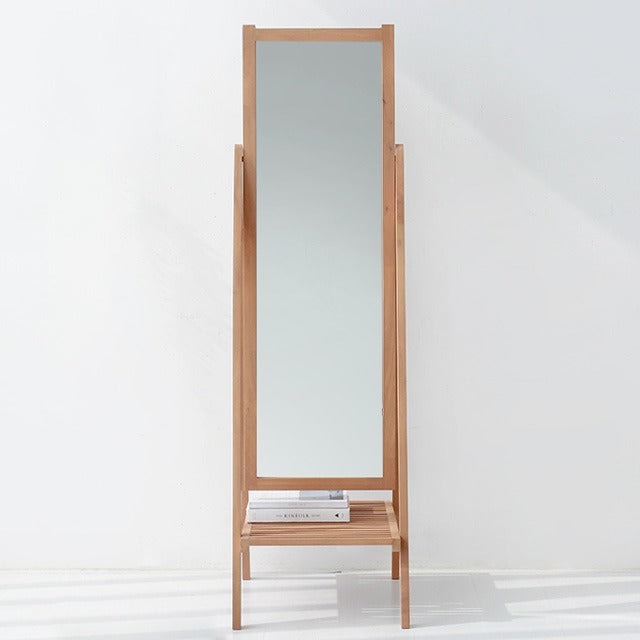 ELIO 全身鏡|収納付きスタンドミラー|47x182