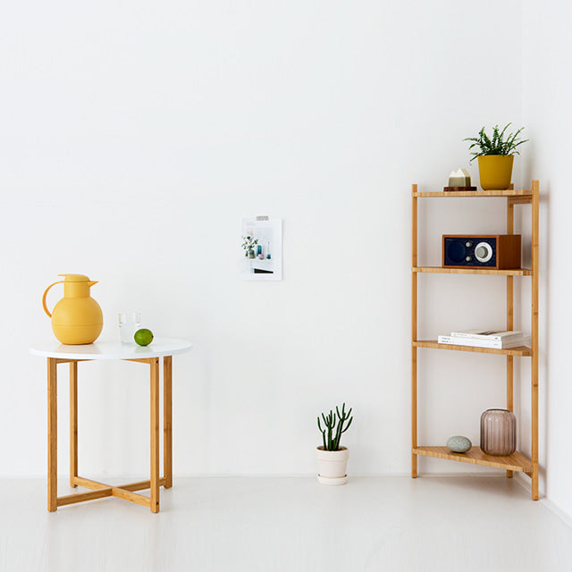 JAWAL コーナーシェルフ|4段