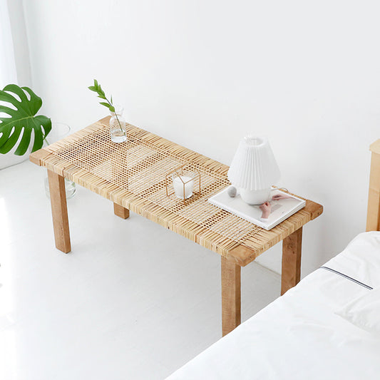 PASAR ラタンコーヒーテーブル|フットレスト