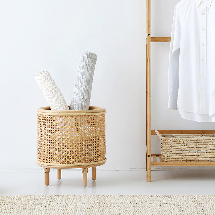 PASAR ハンドメイドラタンボックス|プランターカバー