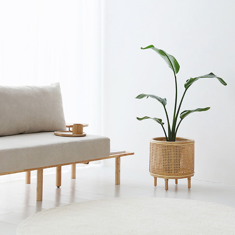 PASAR ハンドメイドラタンボックス|プランターカバー