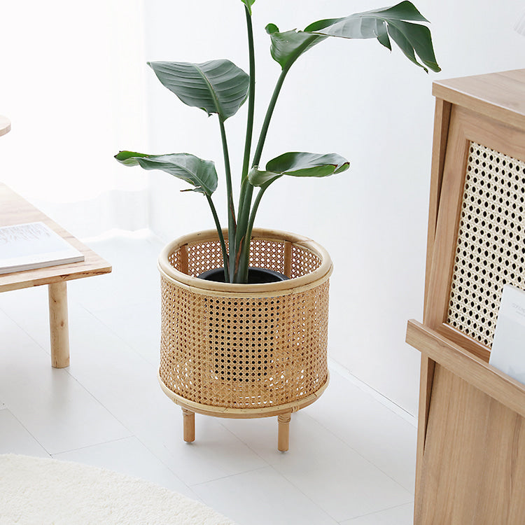 PASAR ハンドメイドラタンボックス|プランターカバー