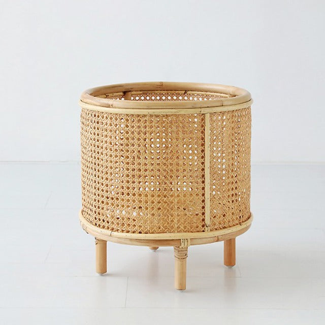 PASAR ハンドメイドラタンボックス|プランターカバー