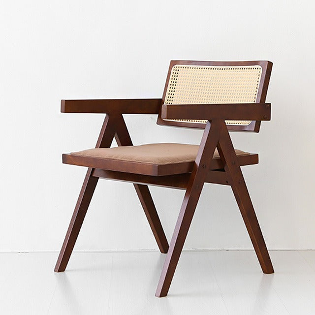 POLIM ラタンアームチェア|ブラウンフレーム