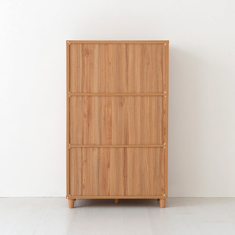 BENTAN 雑誌収納付きラタンチェスト|3扉