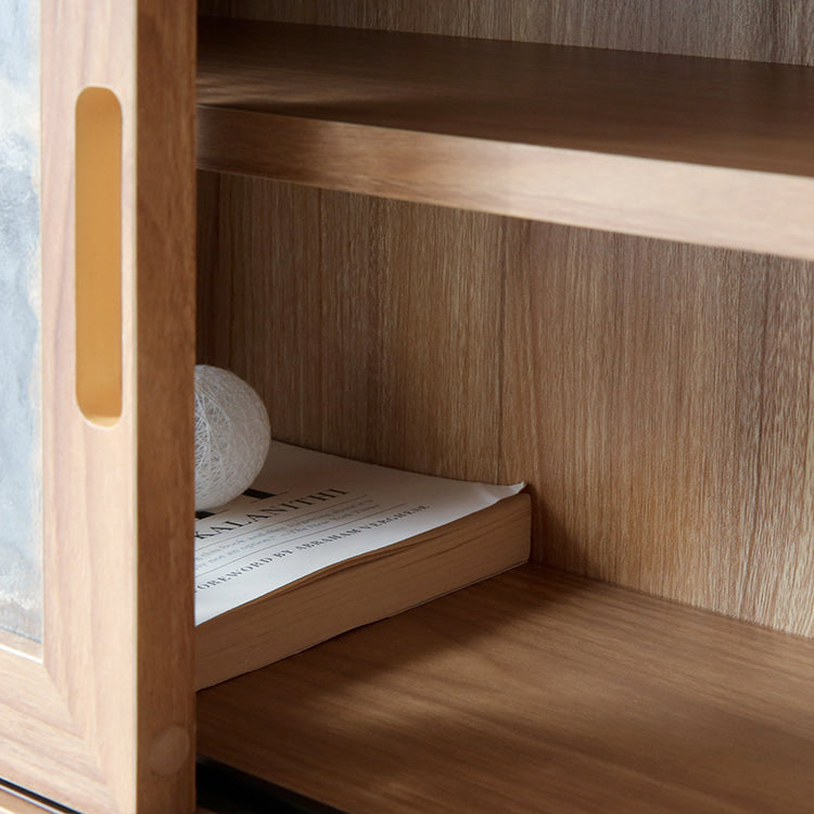 MUNIE ガラス扉卓上ミニ収納棚|Dタイプ