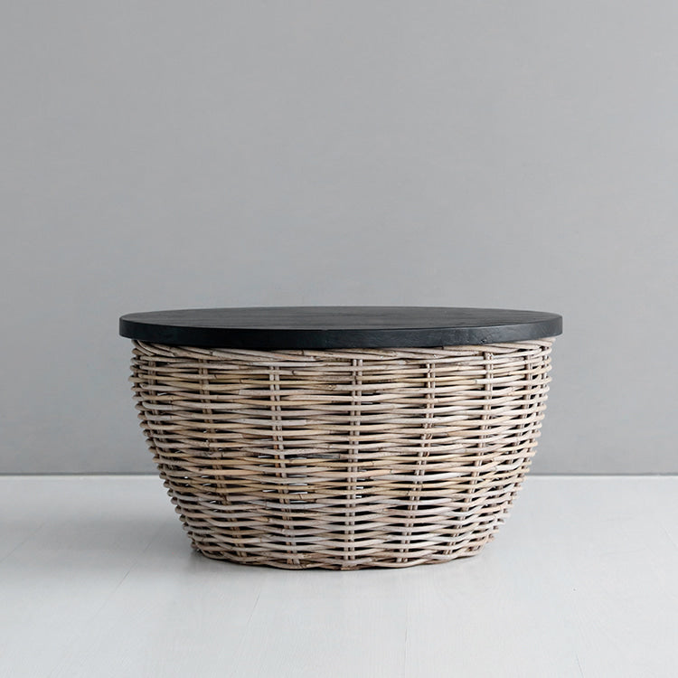 PASAR 収納型ラタンリビングテーブル