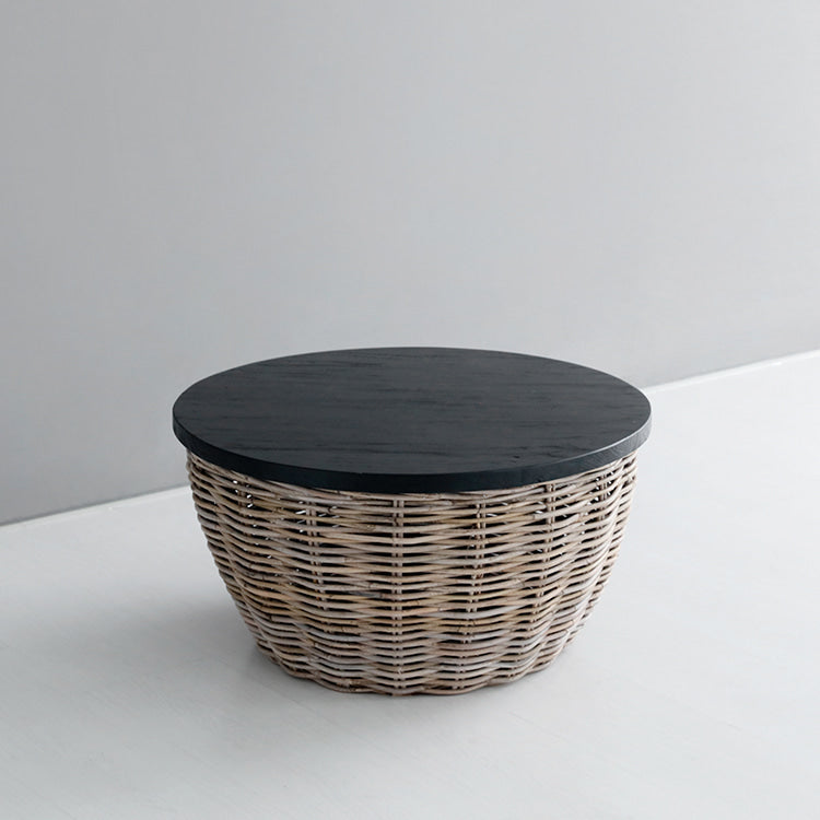 PASAR 収納型ラタンリビングテーブル