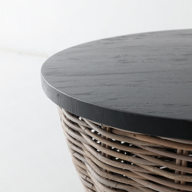 PASAR 収納型ラタンリビングテーブル