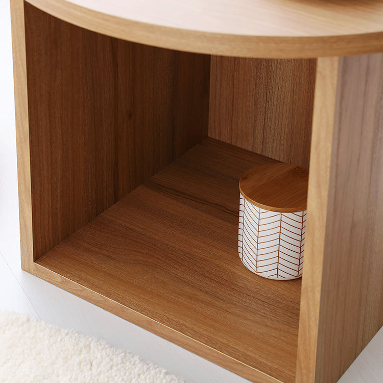 SHOLID 収納付きラウンドテーブル|60