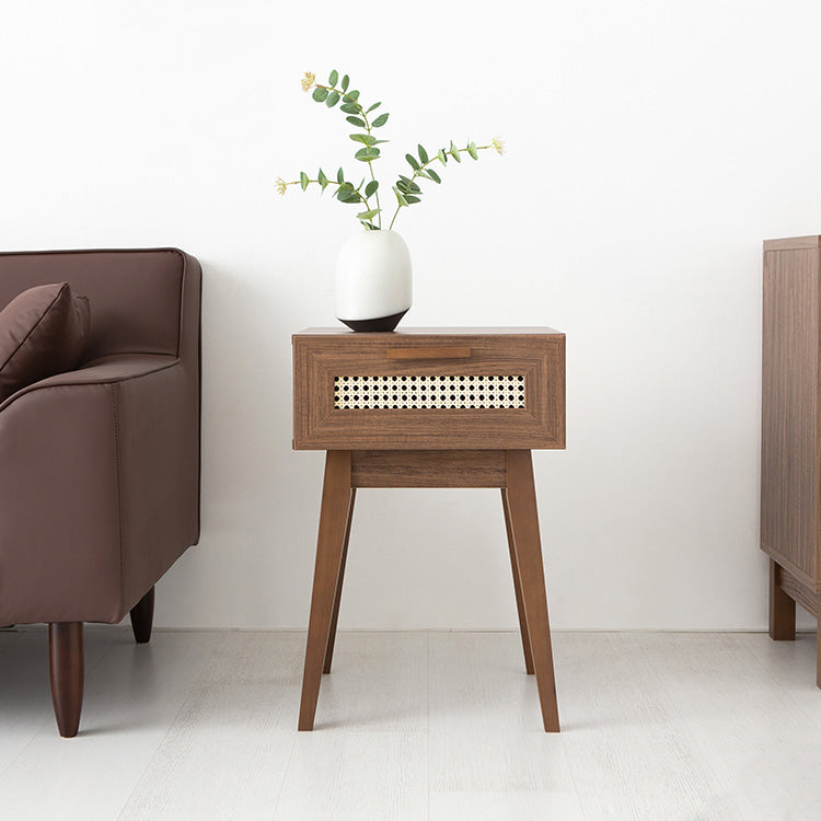 BENTAN 引き出し付きラタンサイドテーブル |STBM5840