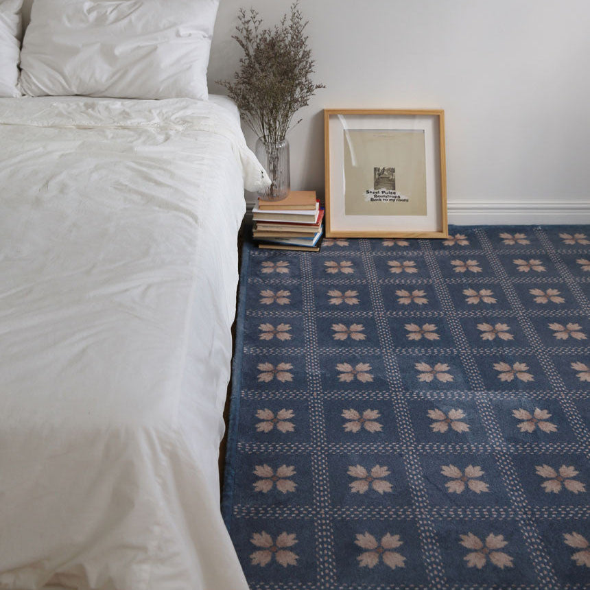 カンポレフラワーポイントラグ｜洗えるラグ – 1acspaces