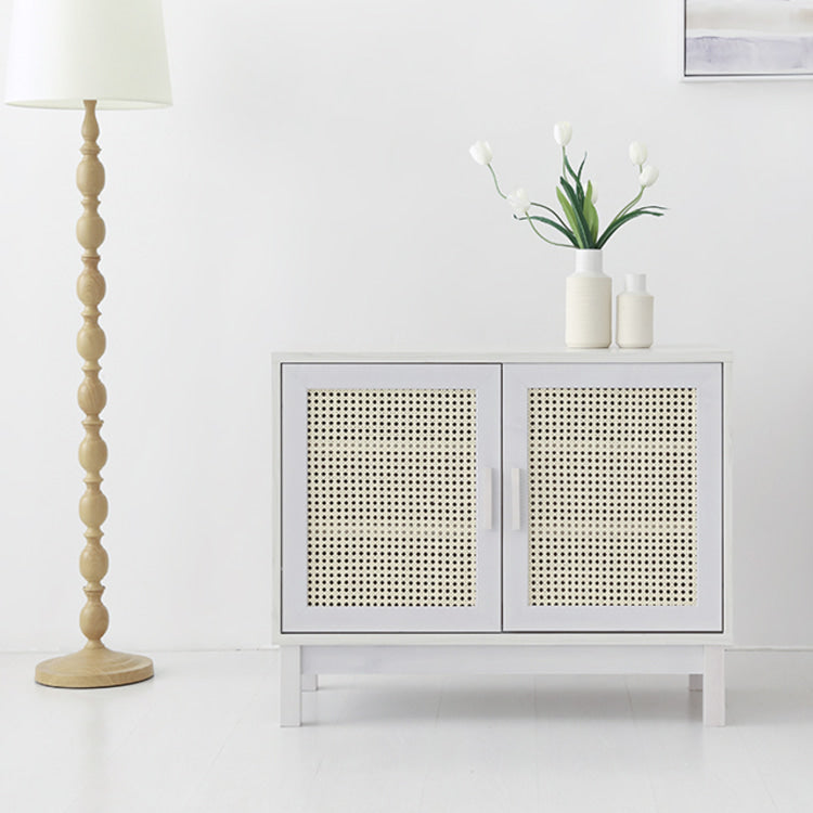 BENTAN 2ドア ラタンドア収納キャビネット|9073