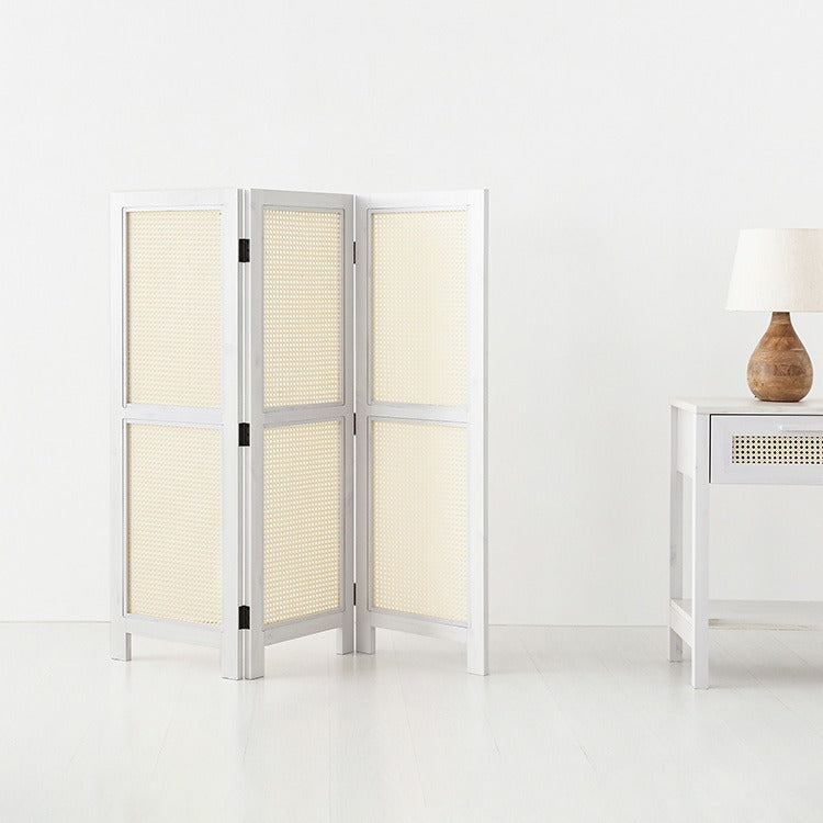 BENTAN ラタンデザインパーテーション|3連