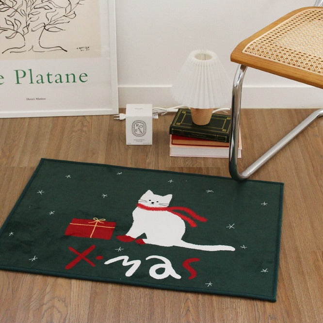 クリスマスモチーフマット|50×70cm