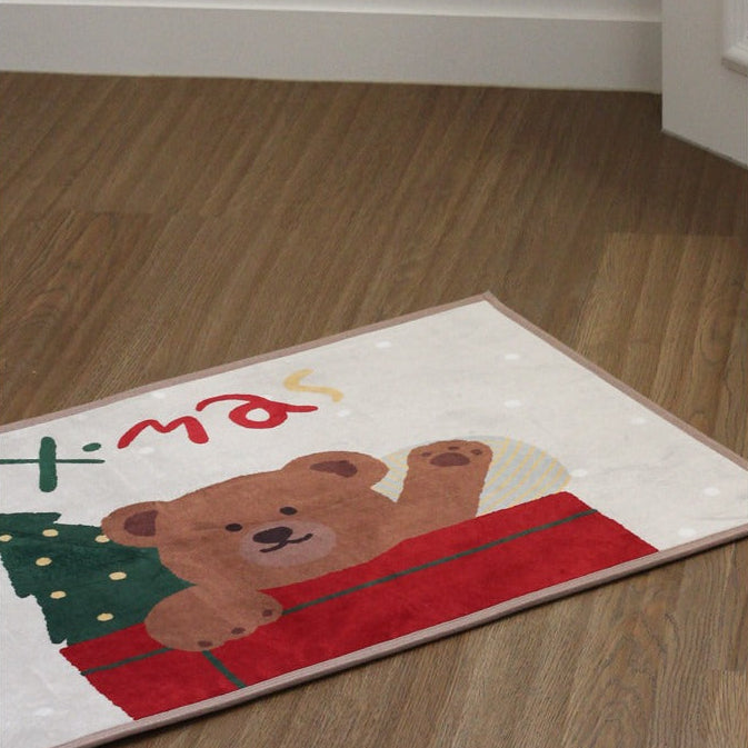 クリスマスモチーフマット|50×70cm
