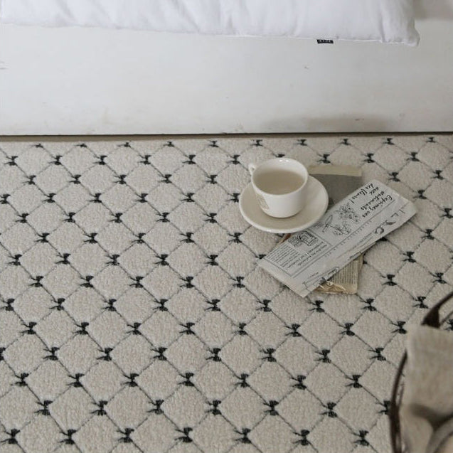 メイズリボン ジャカードラグ|洗えるラグ